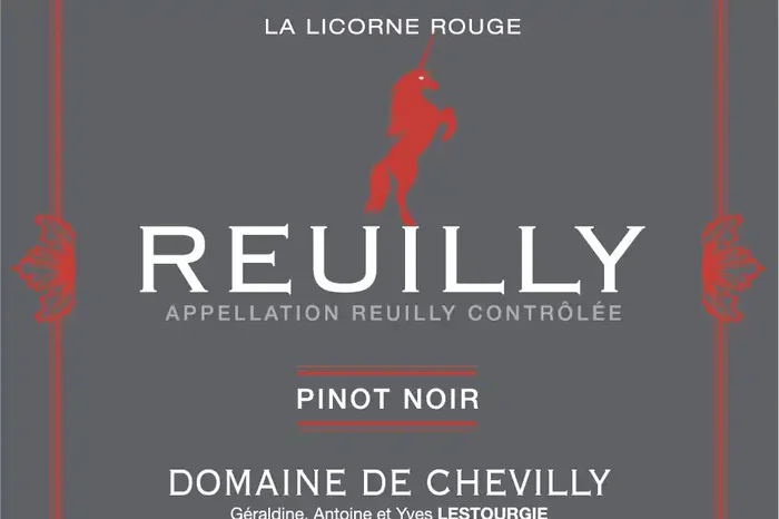 1 bouteille Reuilly Rouge – La Licorne Rouge