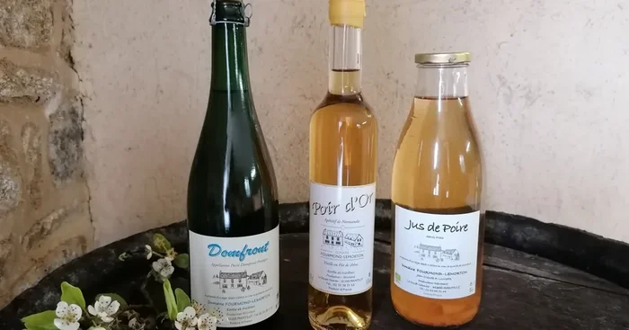 100% Poire Poiré Domfront, Jus de Poire et Apéritif x3