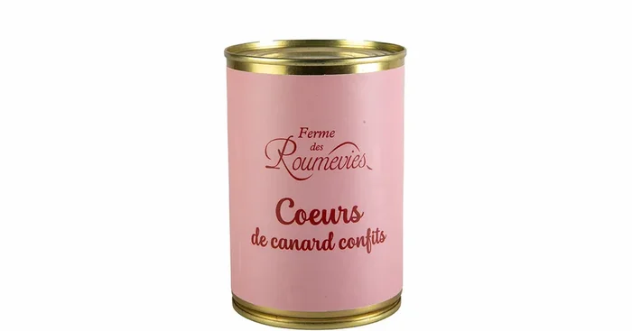 12 coeurs de canard confits 390g