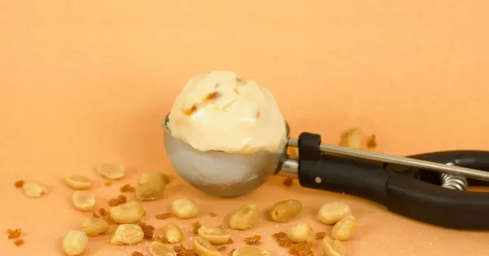 1L- Glace cacahuète grillée