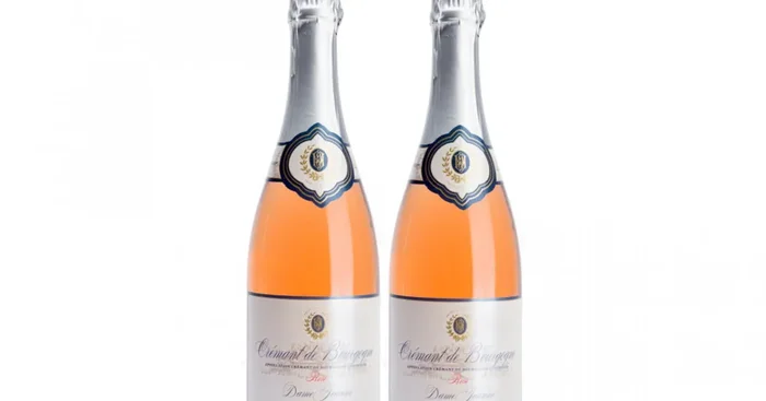 2 Bouteilles De Crémant De Bourgogne Rosé