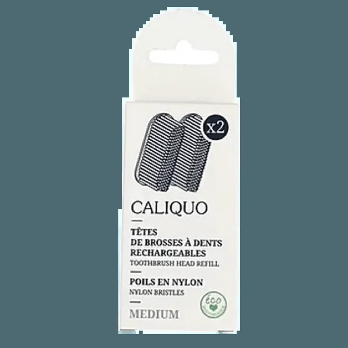 2 recharges Brosses à dents Souples Bio