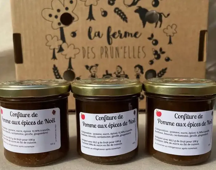 3 Confiture Pomme Epices de Noël