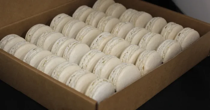 35 Macarons Vanille
