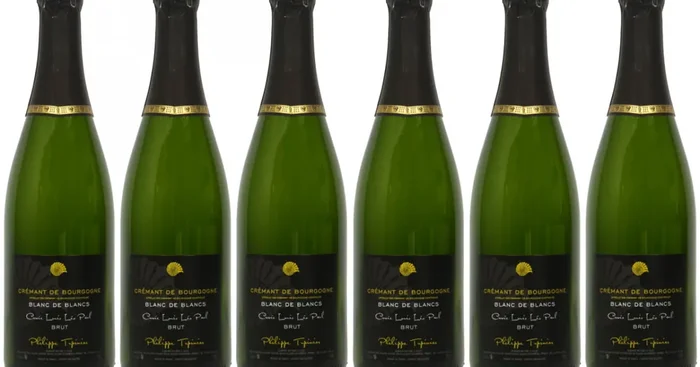 6 Bouteilles De Crémant De Bourgogne Blanc De Blancs