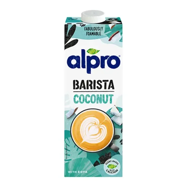 ALPRO BARISTA – BOISSON VEGETALE COCO BRIQUE 1L x8