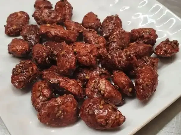 Amandes caramélisées à l‘anis – vrac 500 gr