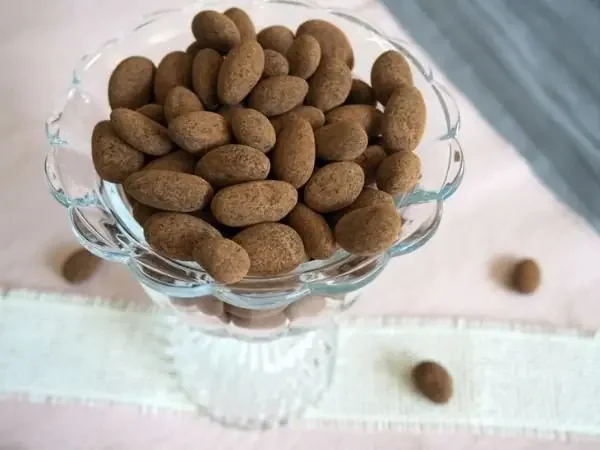 Amandes choco-truffettes – vrac 500 gr