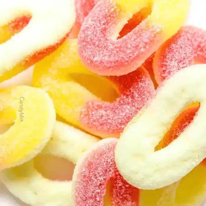 ✨ Anneaux Pêche (100g) – Trolli