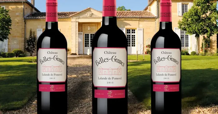 AOC Lalande de Pomerol 2015 – Château Belles-Graves 3x75cl