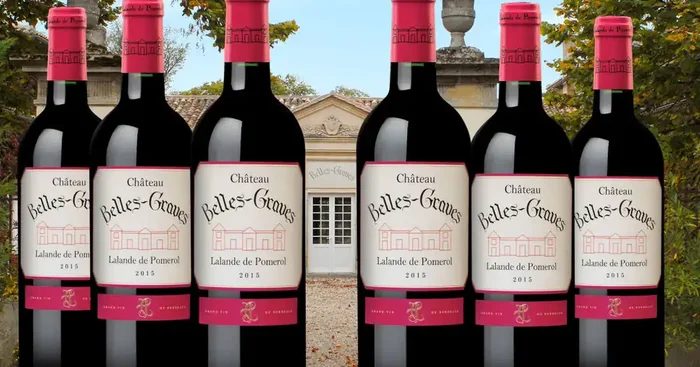AOC Lalande de Pomerol 2015 – Château Belles-Graves 6x75cl
