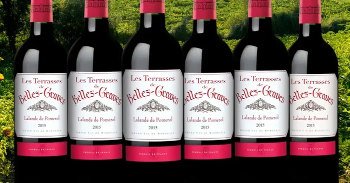 AOC Lalande de Pomerol 2015 – Les Terrasses de Belles-Graves 6x75cl