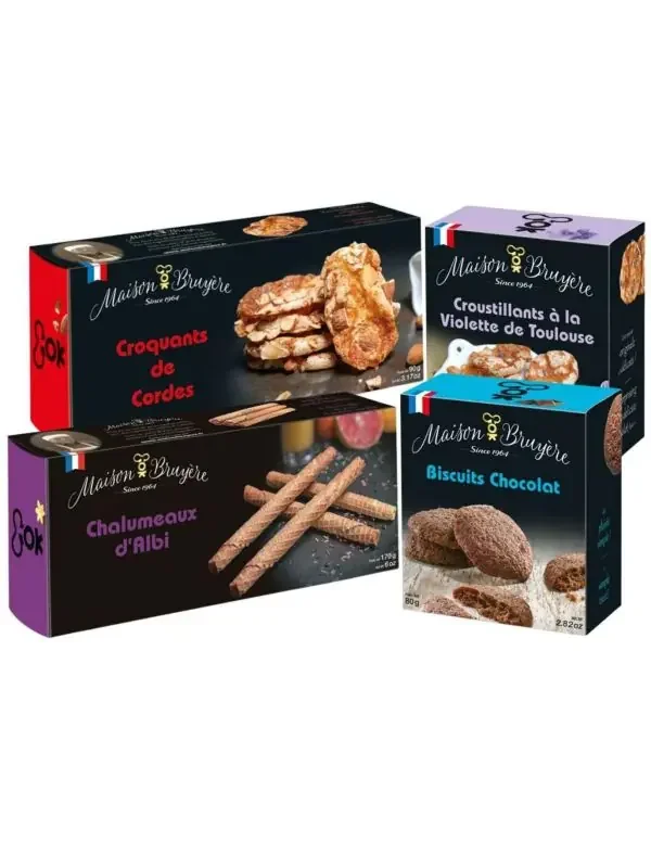 Assortiment Gâteaux et Biscuits Artisanaux – Maison Bruyère
