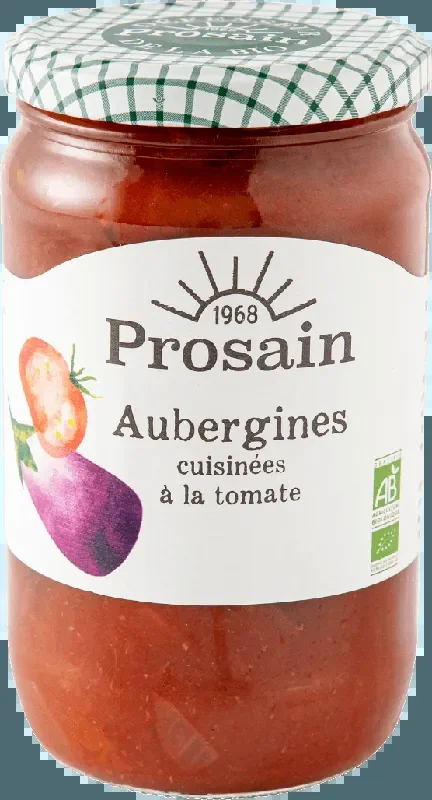Aubergines à La Tomate Bio