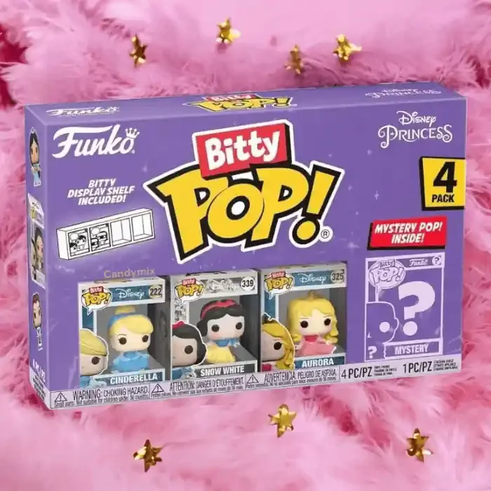 Bitty POP! Princesse 4 figurines miniatures Cendrillon