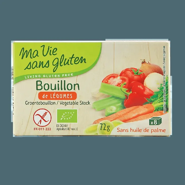 Bouillon de Légumes Sans Gluten Bio