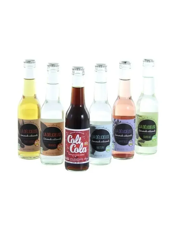 Box Soda 5 limonades Bio + 1 Cola Artisanal