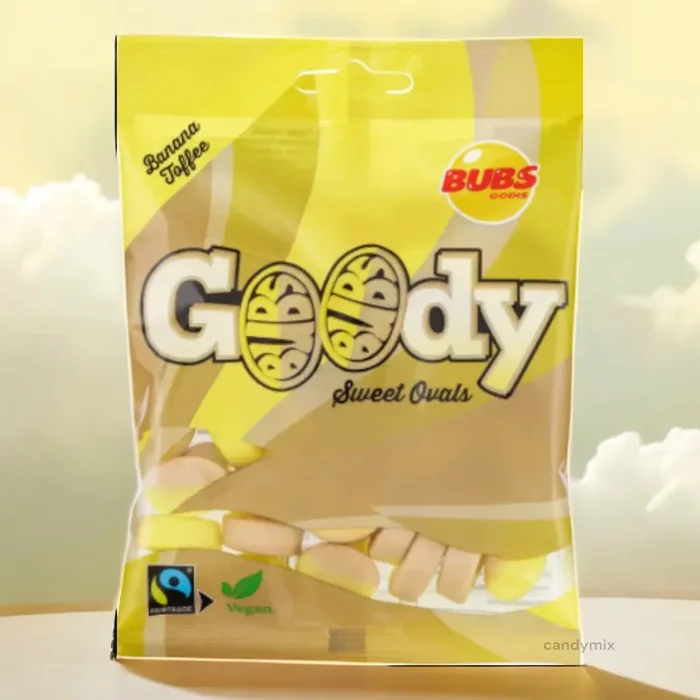 Bubs Goody Sweet Ovals Banane Toffee