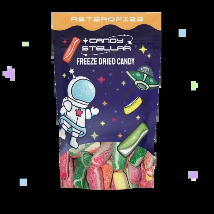CandyStellar Asterofizz (Hitschies Acidulés) – Freeze Dried Candy