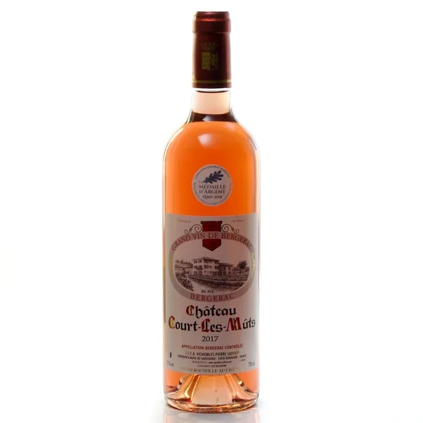 Château Court les Muts AOC Bergerac Rosé 2017, 75cl