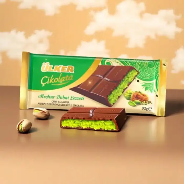 Chocolat de Dubai Pistache Cheveux d‘Ange