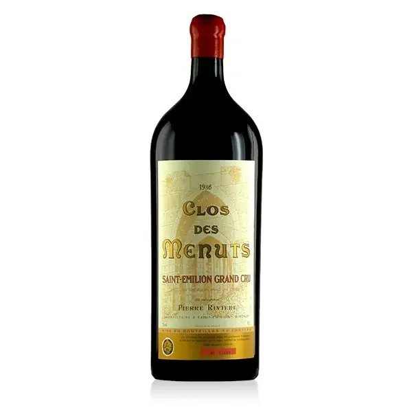 Clos des Menuts AOC Saint-Emilion Grand Cru Rouge 1986 500cl