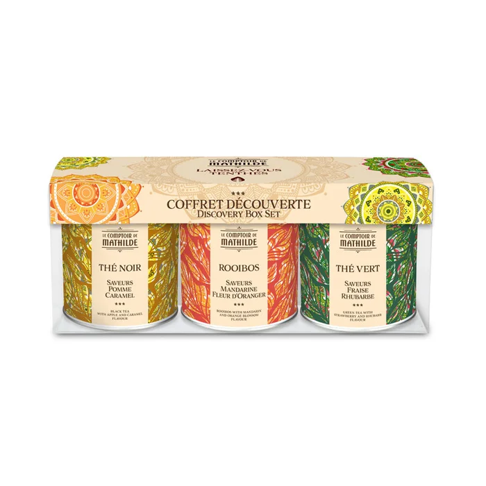 Coffret Decouverte – Thes et Infusion – 3 x 25g