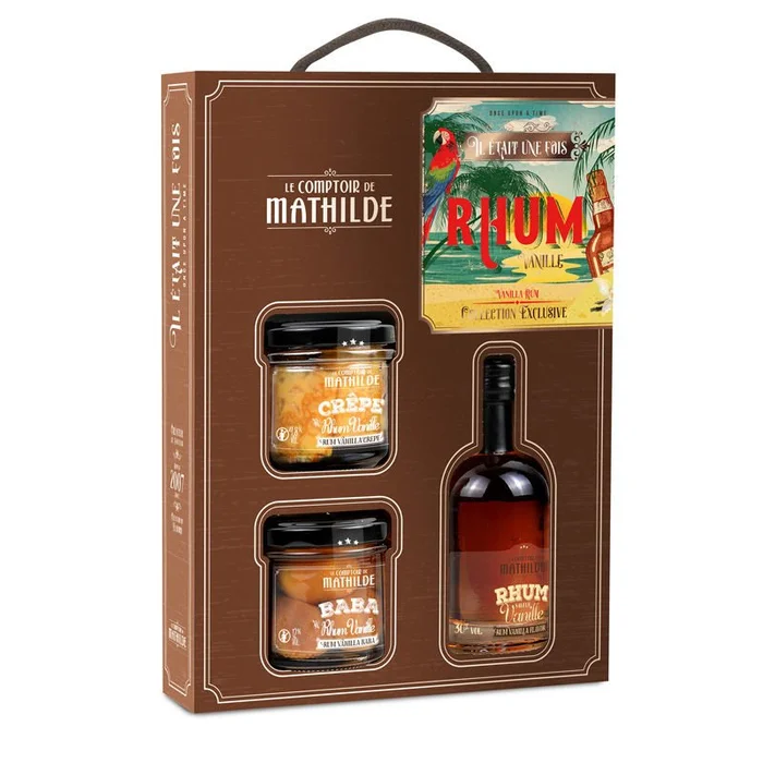 Coffret « Il etait une fois Rhum Vanille »