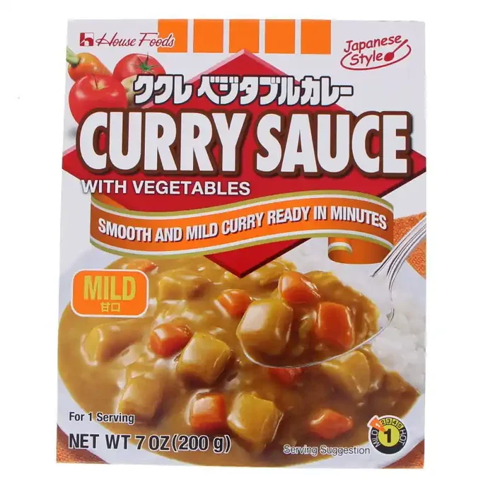 Curry inst. aux légumes poche souple House – Doux 200g