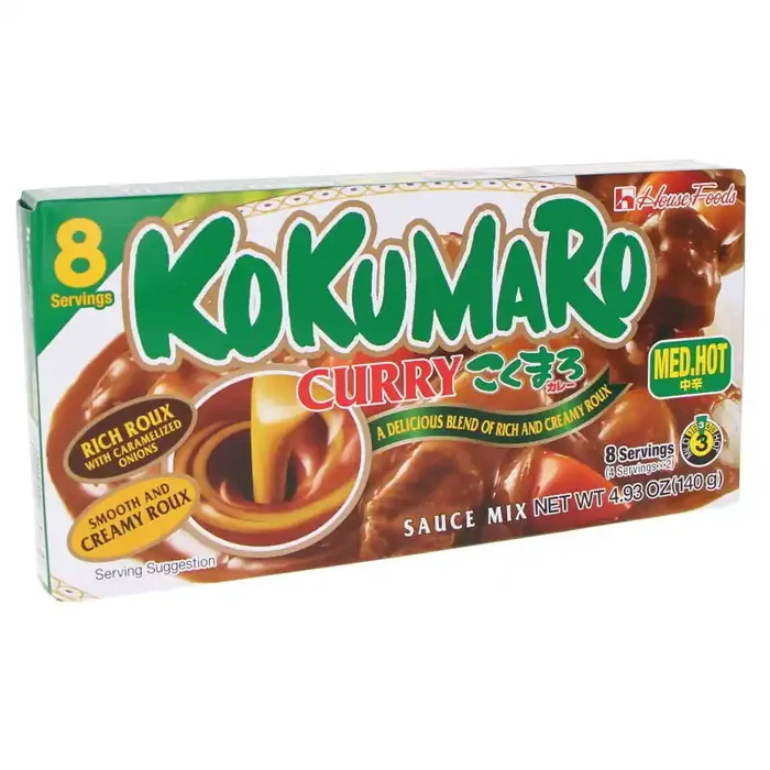 Curry japonais Kokumaro – Moyen 140g
