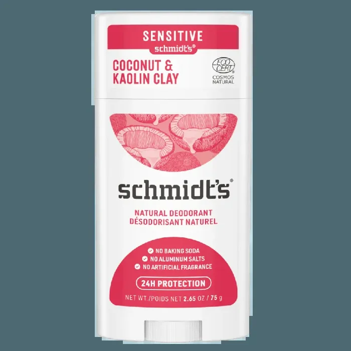Déodorant Stick Peaux Sensibles Kaolin Noix Coco Bio