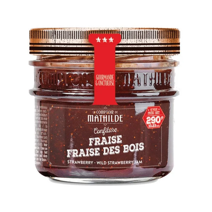 Fraise et Fraise des bois – Confiture – 290g