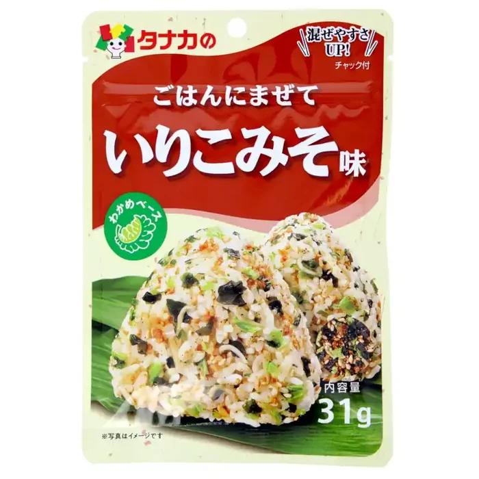 Furikake mélange pour riz Wakame – Miso & sardine 31g
