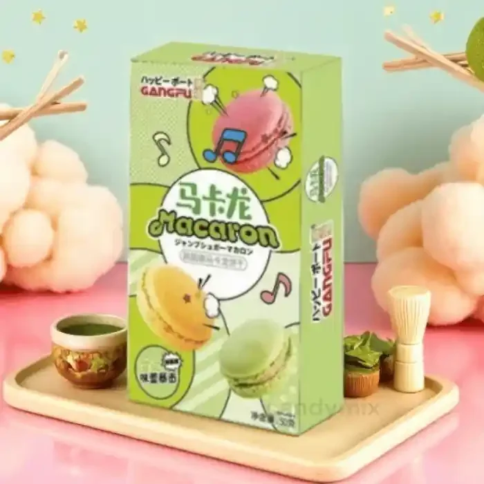 Gangfu Popping Macarons Matcha