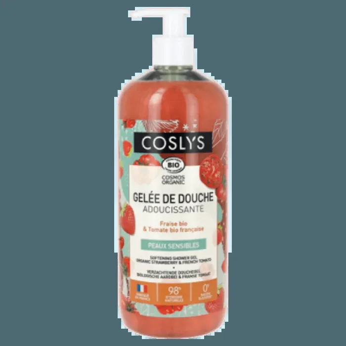 Gel Douche Apaisante Fraise Tomate Bio