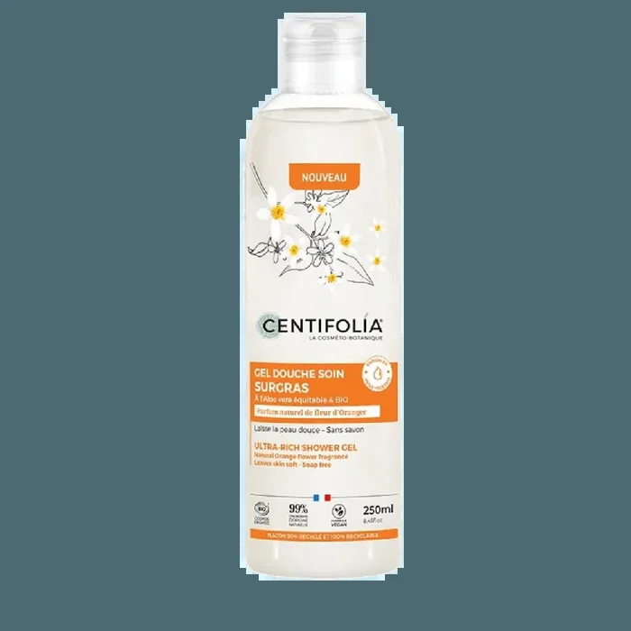 Gel Douche Soin Surgras Fleur Oranger Bio