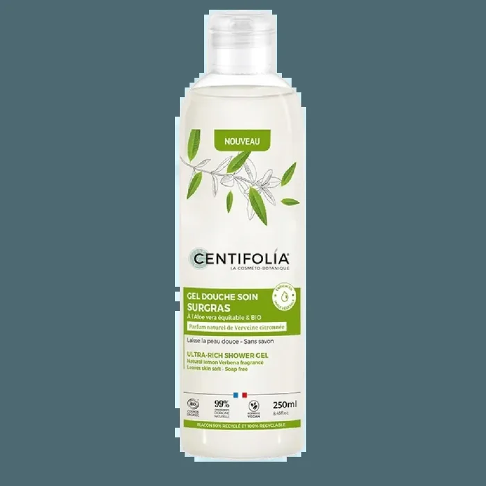Gel Douche Soin Surgras Verveine Citronnée Bio