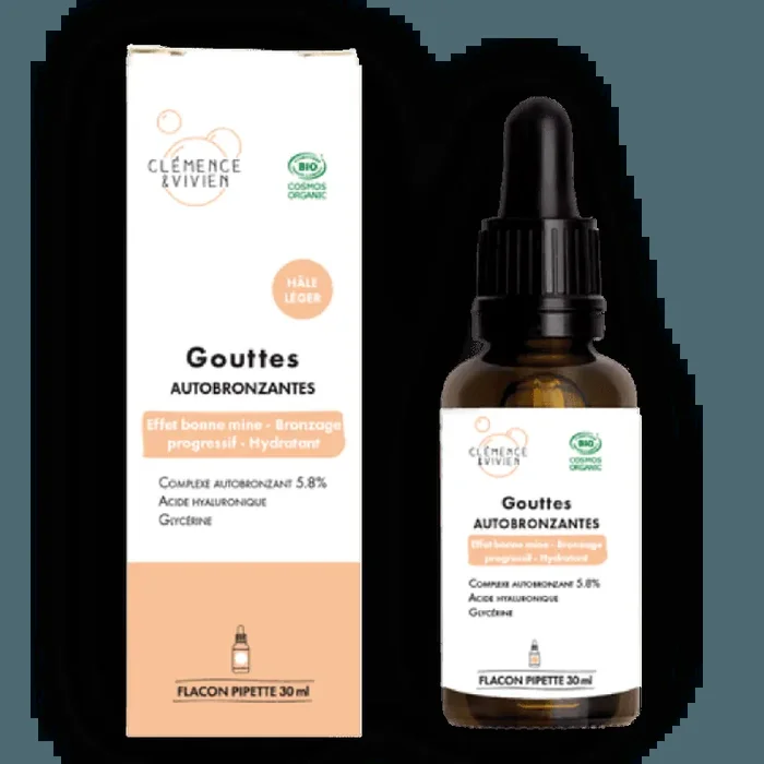 Gouttes Autobronzantes Hâle Léger