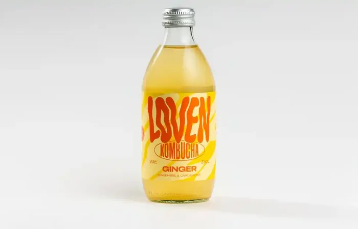 Kombucha Ginger (gingembre cardamome) – 6x33cl