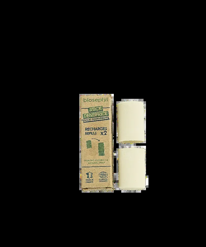 La Brosserie Française — Recharges Dentifrice stick menthe bio 2×10,5g Bioseptyl