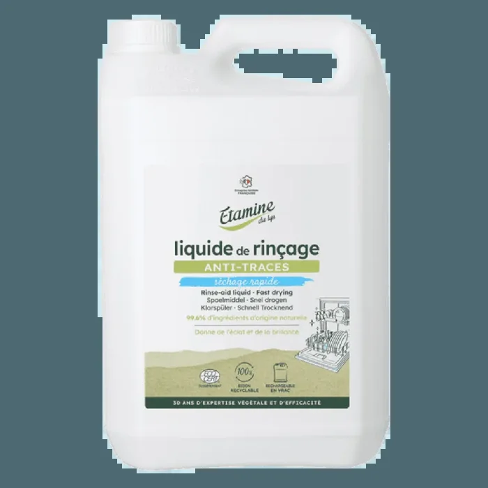 Liquide Rinçage Lave-Vaisselle Bio