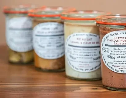 (Lot de 2x 125g) Riz au lait caramel et fleur de sel