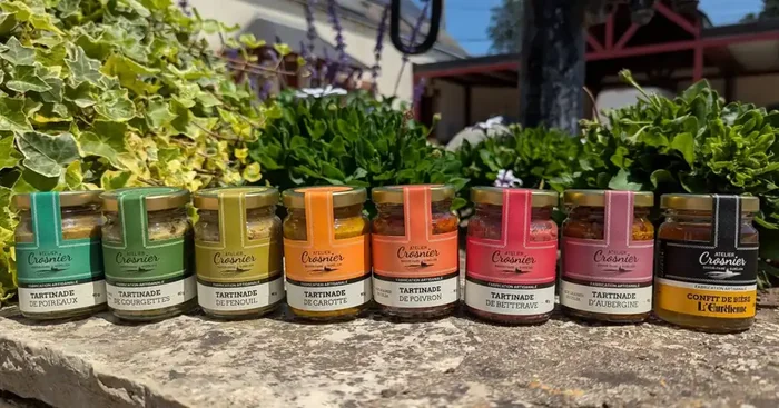 Lot « personnalisable » de 4 TARTINADES DE LEGUMES Atelier Crosnier