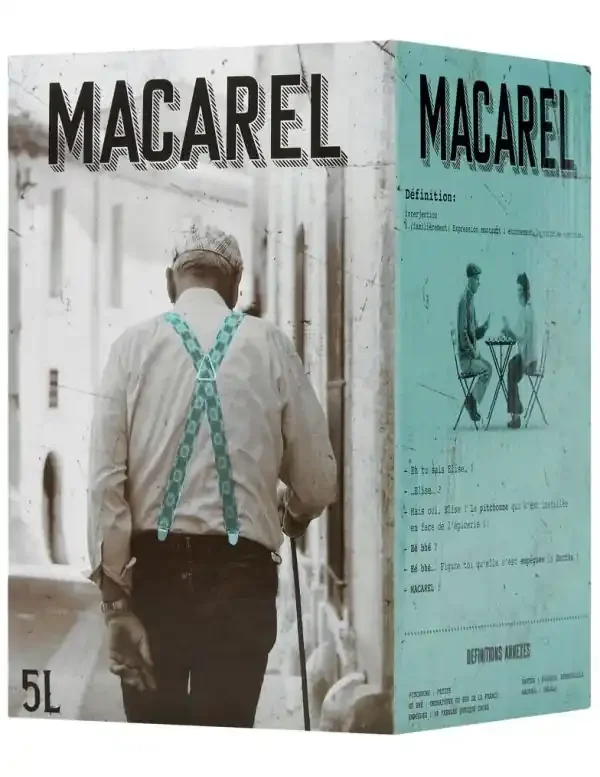 « MACAREL » Cubi de Vin de table rosé – 5 litres