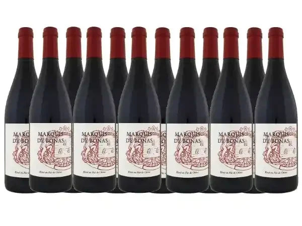 Marquis de Bonas Rouge 2016 – IGP Agenais x12