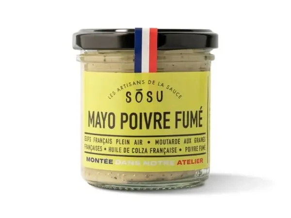 Mayonnaise poivre fumé