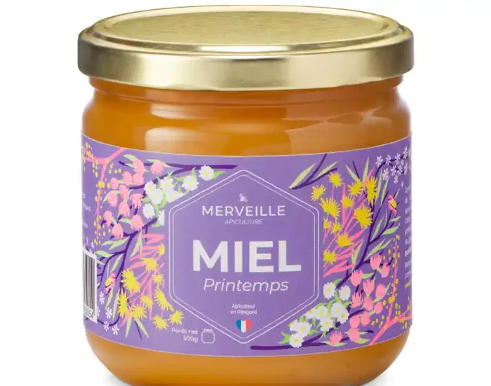 Miel de printemps crémeux