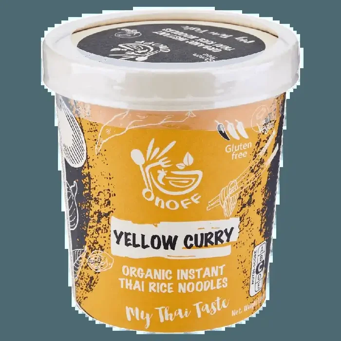 Nouilles Instantanée Curry Jaune Bio