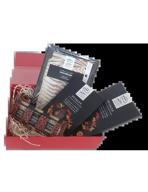 Porc noir de Bigorre coffret découverte de 4 produits