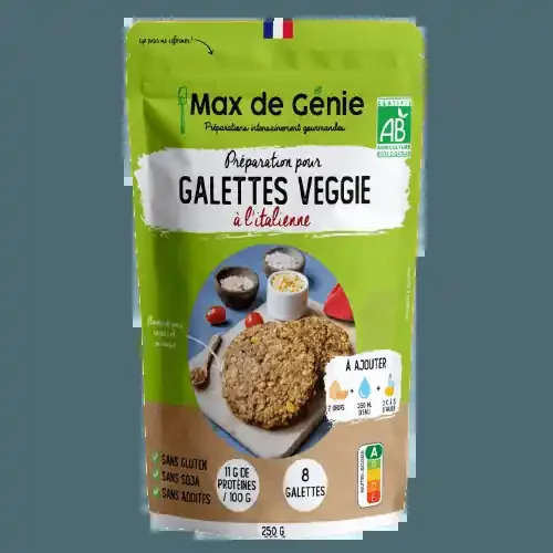 Préparation Galettes Veggie Italienne Bio